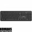 Клавиатура CANYON HKB-W20, Wireless keyboard with Silent switches ,105 keys,black,Size 442*142*17....