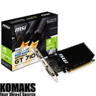 Видео карта MSI Video Card NVidia GeForce GT 710, 2048MB DDR3, 64-bit, 12.8 GB/s, 1600 Mbps ...