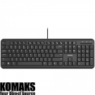 Клавиатура CANYON HKB-20, wired keyboard with Silent switches ,105 keys,black, 1.8 Meters cable ...