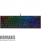 Геймърска клавиатура Corsair K60 RGB PRO Mechanical Gaming Keyboard, Backlit RGB LED, CHERRY VIOLA, ...