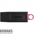 USB Флаш памет Kingston 256GB USB3.2 Gen1 DataTraveler Exodia (Black + Pink), EAN: 740617310023