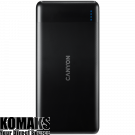 Charger CANYON power bank PB-107 10000 mAh PD QC 3.0 18W Black