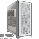 Case for computer CORSAIR 4000D AIRFLOW Tempered Glass Mid-Tower ATX Case — White