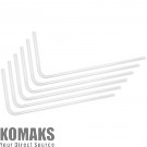 EK-Loop Hard Tube 12mm 0.8m Pre-Bent 90° - Acrylic (6pcs)