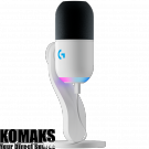 Microphone LOGITECH G Yeti GX RGB Gaming Microphone - LIGHTSYNC - OFF WHITE - USB
