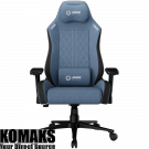 Gaming chair LORGAR CHA41, Ergonomic Gaming Chair Advanced, premium anti-stain fabric, Blue
