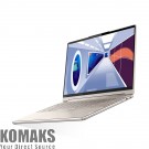 Laptop Lenovo Yoga 9 Intel Core I7-1360p 14inch 2.8k Oled 90hz Hdr Touch 16gb Ddr5 1tb Pcie W11h 2y Oatmeal 83B1003HBM