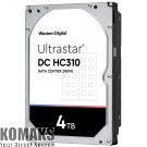 Твърд диск Western Digital Ultrastar DC HDD Server HC310 (3.5’’, 4TB, 256MB, 7200 RPM, SATA 6Gb/s, ...
