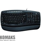 Keyboard Logitech Comfort Wave 450, USB, Black, Swedish 920-001404