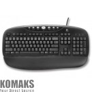 Keyboard Logitech Black Internet Pro 