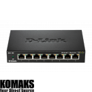 Network switch D-LINK DGS-108/E 8-Port Gigabit 