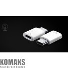 Adapter SAMSUNG USB Type C to Micro USB white