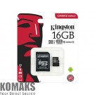Memory card KINGSTON Canvas Select Plus 16GB MicroSD