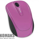 Mouse MICROSOFT Wireless Mobile Mouse 3500 USB ER English Dahlia Pink