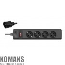 Current protection APC UPS Power Strip, IEC C14 TO 4 Outlet Schuko (CEE 7/3), 230V Germany
