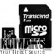 Memory card TRANSCEND micro SDHC (Class 4) 8192 MB