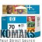 Consumable for printers HEWLETT PACKARD HP 70 Matte Black and Cyan Printhead