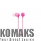 Headset SONY Headset MDR-EX15LP pink