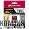 Memory card TRANSCEND 128GB SDXC UHS-I (remarketed item)