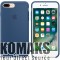 Case for APPLE iPhone 7 Plus silicone blue