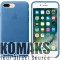 Case for APPLE iPhone 7 Plus leather blue