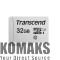 Memory card TRANSCEND 32GB microSD UHS-I U3A1 (without adapter)