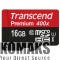 Карта памет Transcend 16GB micro SDHC UHS-I Premium (with adapter, Class 10)