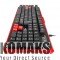Keyboard GENESIS Gaming Keyboard Rhod 110 Red Us Layout