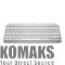 Keyboard LOGITECH MX Keys Mini For Mac Minimalist Wireless Illuminated Keyboard - PALE GREY - US Intl - EMEA