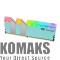 Memory for PC Thermaltake TOUGHRAM RGB 32GB (2x16GB) DDR5 5600MHz U-DIMM Turquoise