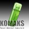 USB flash memory SILICON POWER 32 GB, USB 2.0, 480 Mbps, Blue