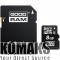 Memory card GOODRAM 8 GB, Micro SDHC + adapter
