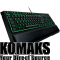 Keyboard Razer Ornata - Expert Membrane Gaming Keyboard