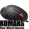 Mouse COUGAR GAMING Wired, Optical, 100dpi-12000dpi,