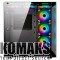 PC Case XIGMATEK Chassis AQUARIUS EN41770 Two Panel Front and Last Side Tempered Glass