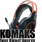 Gaming headphones Canyon Gaming headset with 7.1 USB connector