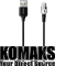 Cable CANYON Charge Cable, 1 m, Black