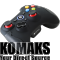Accessory for gamers 2.4G Wireless Controller with Dual Motor