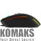 Mouse DELUX DLM-522BU 6400 dpi, 7butt, USB, Black