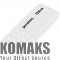 USB flash memory GOODRAM 128 GB, USB 3.1 Gen 1, 5 Gbps, White