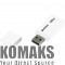 USB flash memory GOODRAM 128 GB, USB 3.1 Gen 1, 5 Gbps, White
