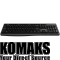 Keyboard Wireless Chocolate Standard Keyboard