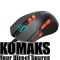 Gaming mouse CANYON Wired, Optical, 6400dpi