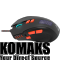 Gaming mouse CANYON Wired, Optical, 6400dpi
