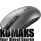 Mouse CANYON Wireless, Optical, 800dpi/1600dpi