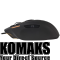 Gaming mouse CORSAIR Wired, Optical, 10000dpi
