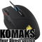 Gaming mouse CORSAIR Wired, Optical, 10000dpi