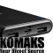 Charger CANYON power bank PB-108 10000 mAh Black
