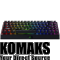 Gaming keyboard RAZER Cable and wireless, USB type C