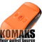 Gaming mouse ROYAL KLUDGE M30 Black Orange Gaming Mouse PAW 33111K